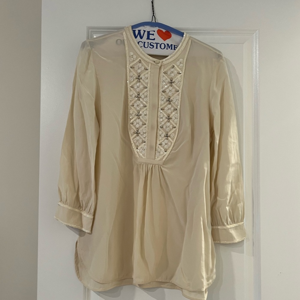Tory Burch Beaded Blouse